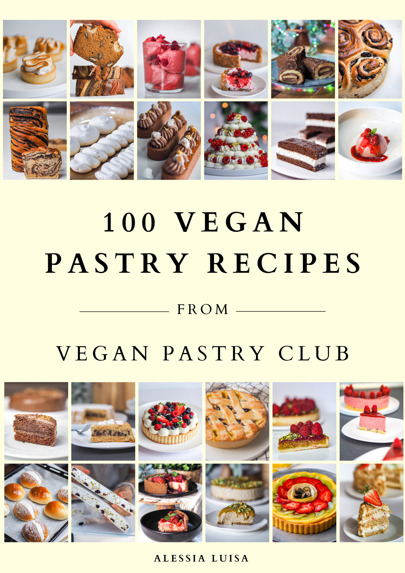 Cover of the ebook 100 vegan dessert recipes