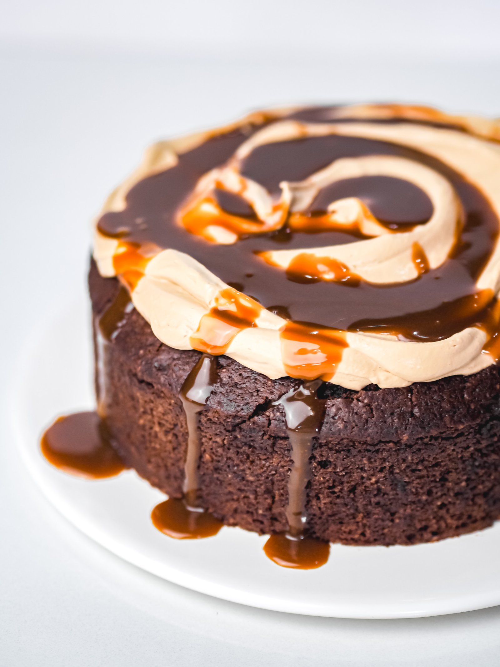Chocolate, Coffee and Butterscotch Cake