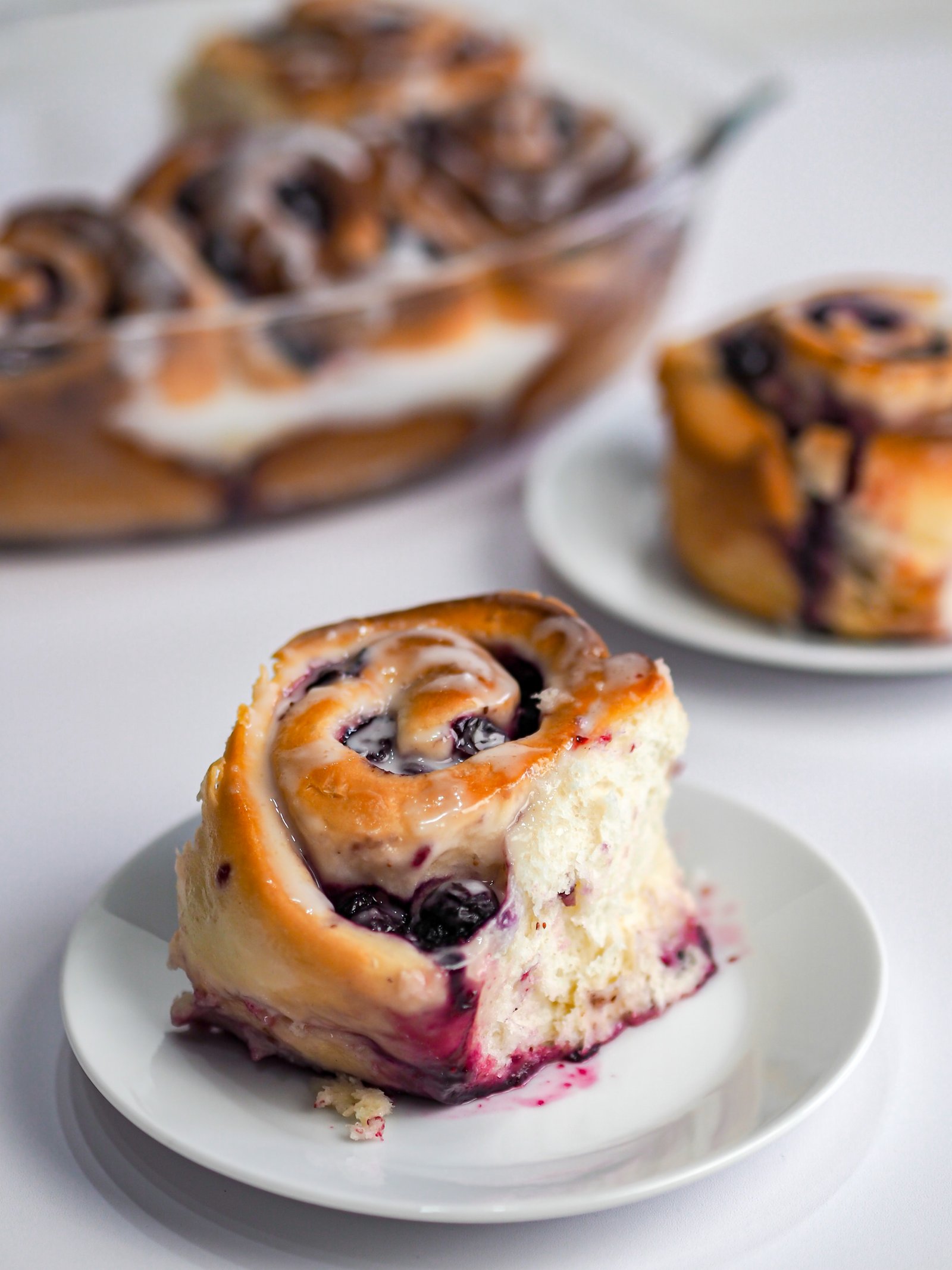 Blueberry Cinnamon Rolls