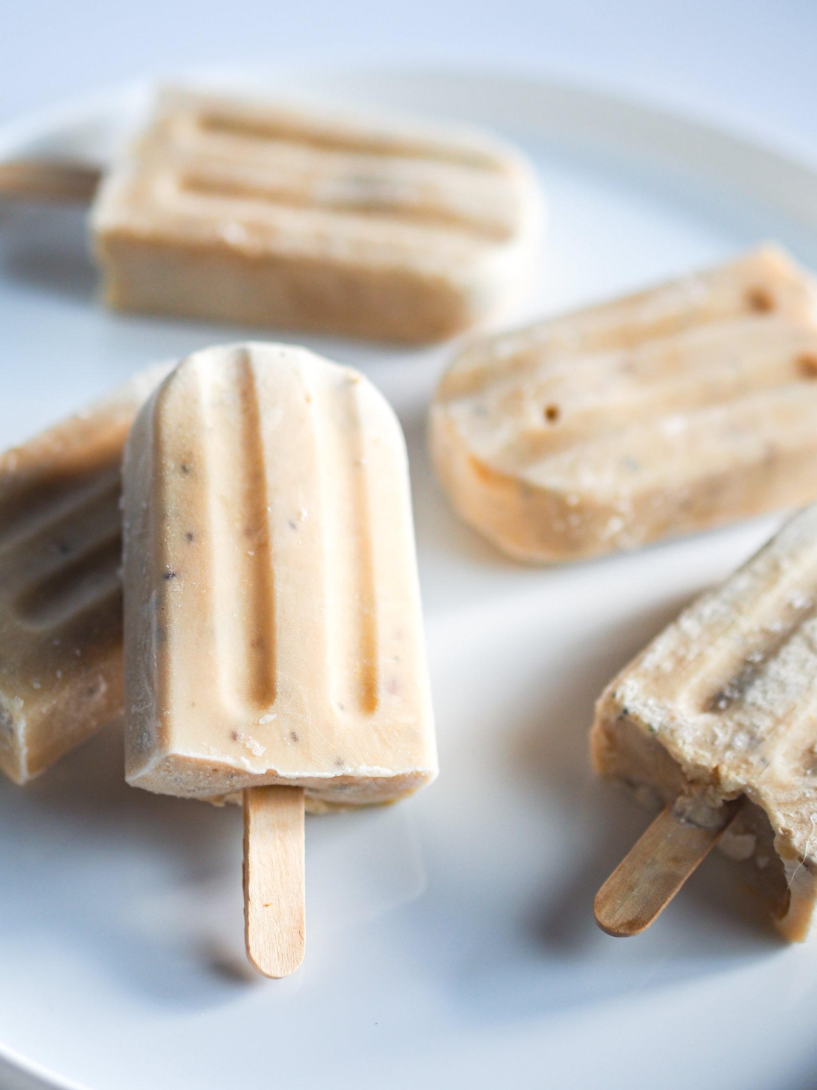 Banana, Yogurt and Peanut Popsicle