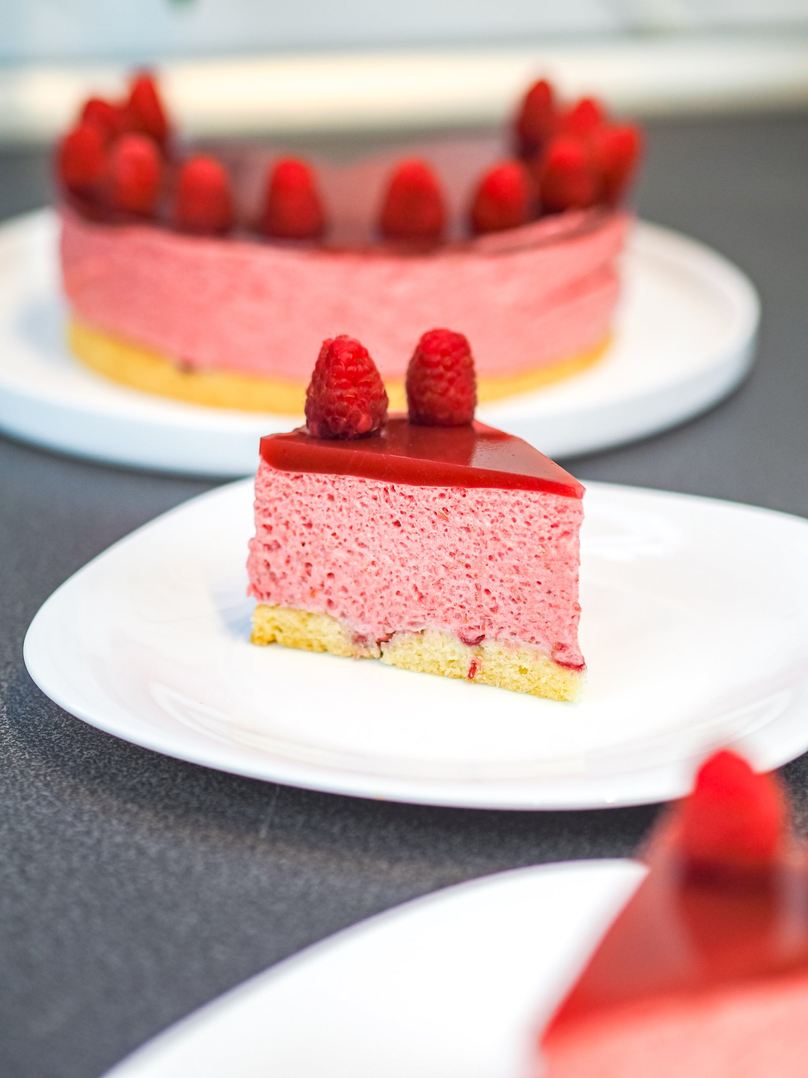 Raspberry Mousse Cake