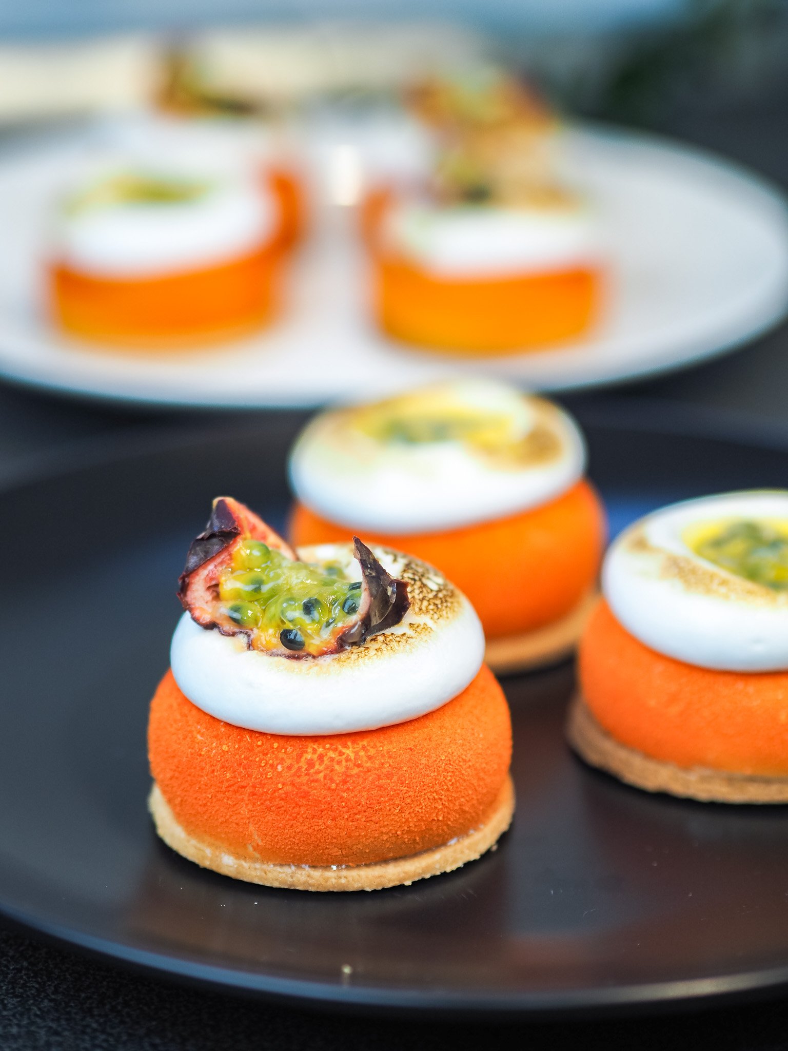 Passion Fruit and Meringue Mousse